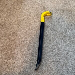 Yellow and Black Crowbar